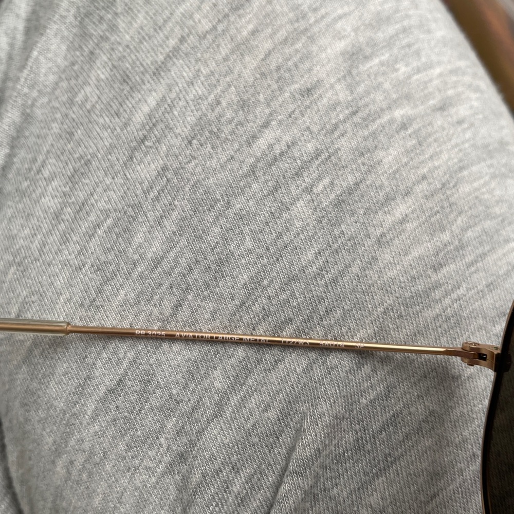 Ray-Ban Aviator Large Gradient Matte Gold - image 2